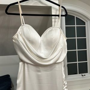 Portia and Scarlett prom dress in ivory